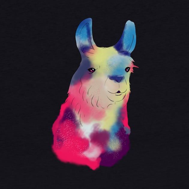 Cute Galactic Llama Space Exploration Lama by theperfectpresents